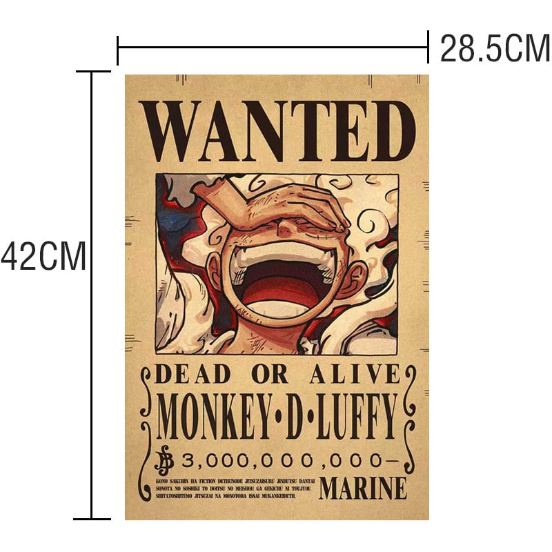 One Piece: Emperor Of The Sea, Luffy, and his crews, Wanted Posters, Bounties After Wano Arc Battle