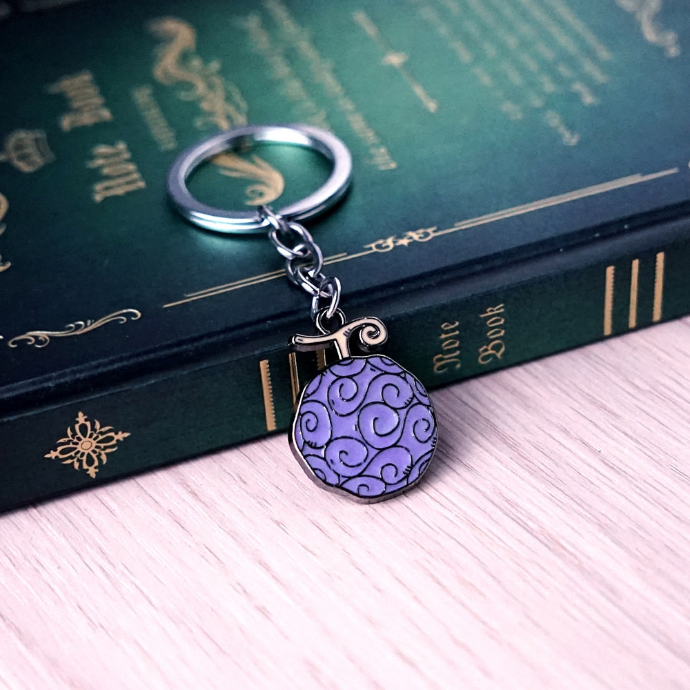 One Piece Devil Fruit Keychain
