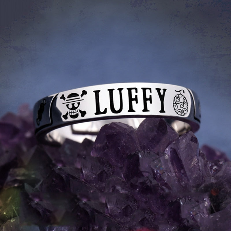 Trafalgar D. Water Law, Monkey D. Luffy, Portgas D. Ace l Design Rings