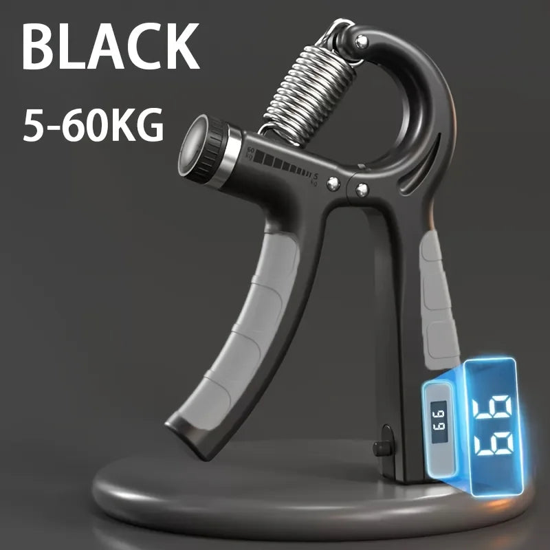 Grip Strength Trainer, Hand Grip Exerciser Strengthener with Adjustable Resistance 11-132 Lbs (5-60kg) with Set Count