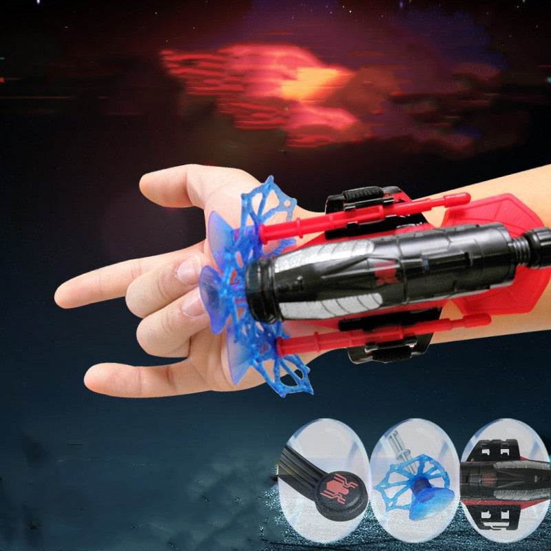 Spiderman Web-shooter bullets Toy Launcher Set Fun Toys