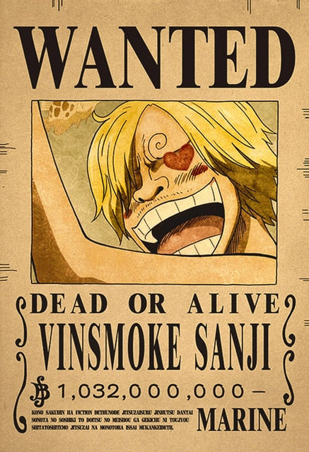 One Piece: Emperor Of The Sea, Luffy, and his crews, Wanted Posters, Bounties After Wano Arc Battle