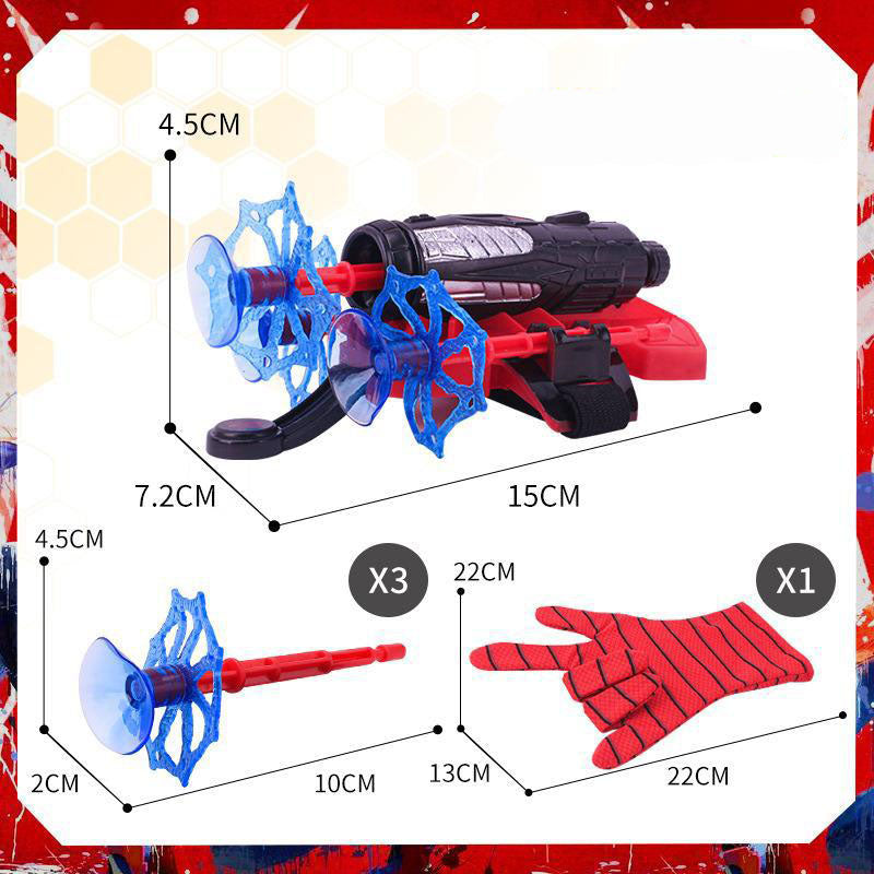 Spiderman Web-shooter bullets Toy Launcher Set Fun Toys